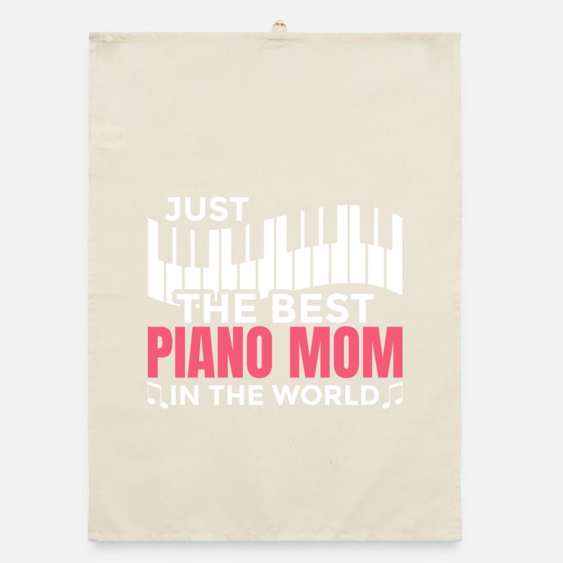 Klavier Mutter Organic Geschirrtuch