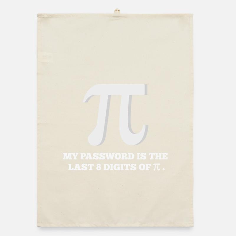 password, password, computer Organic dish towel