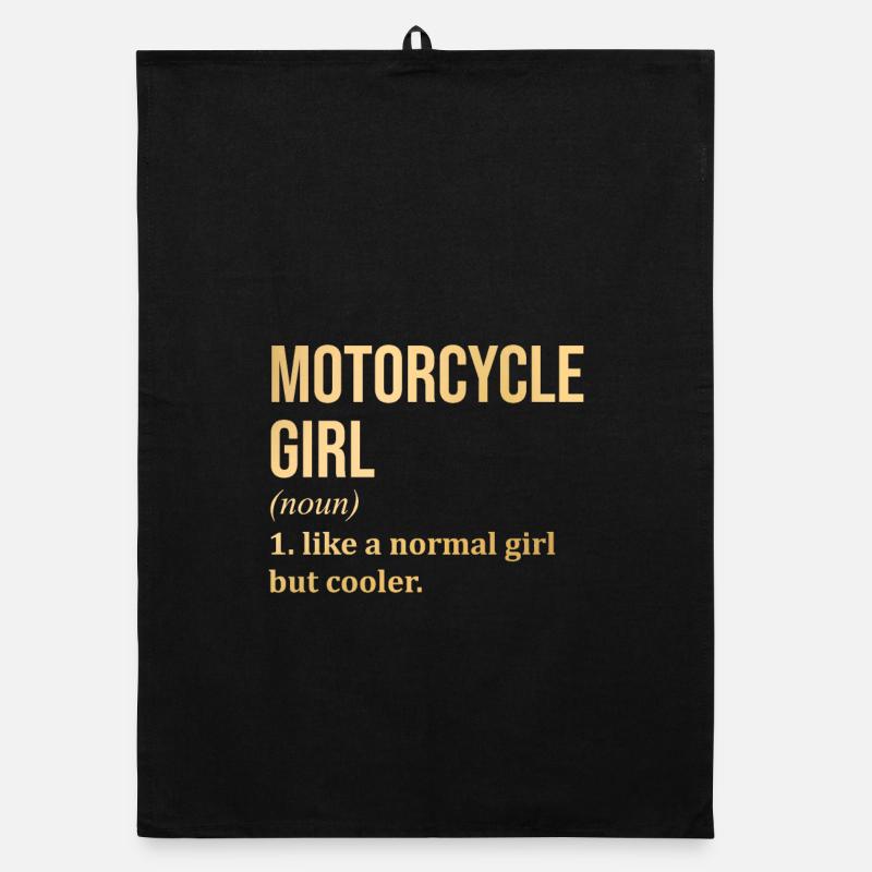 Motorrad Organic Geschirrtuch