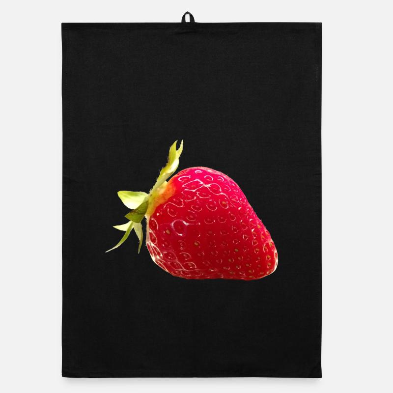 STRAWBERRY Organic dish towel