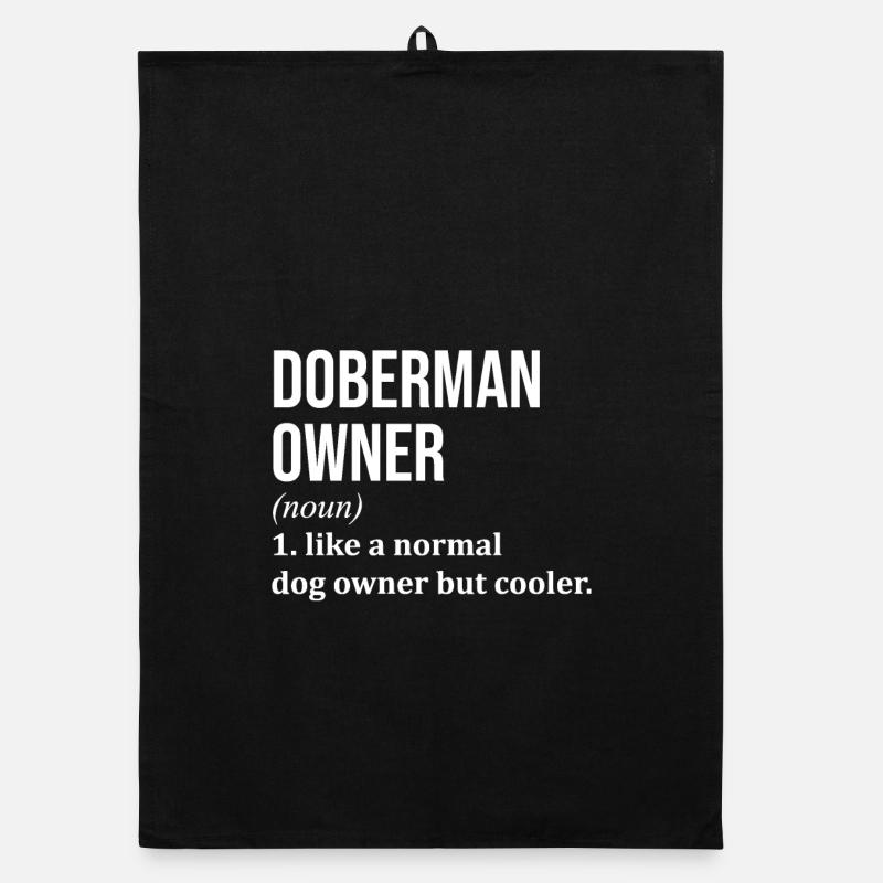 Dobermann Organic Geschirrtuch