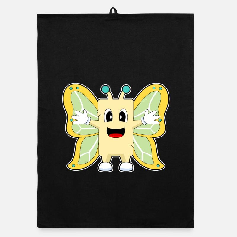 Schmetterling Butter Organic Geschirrtuch