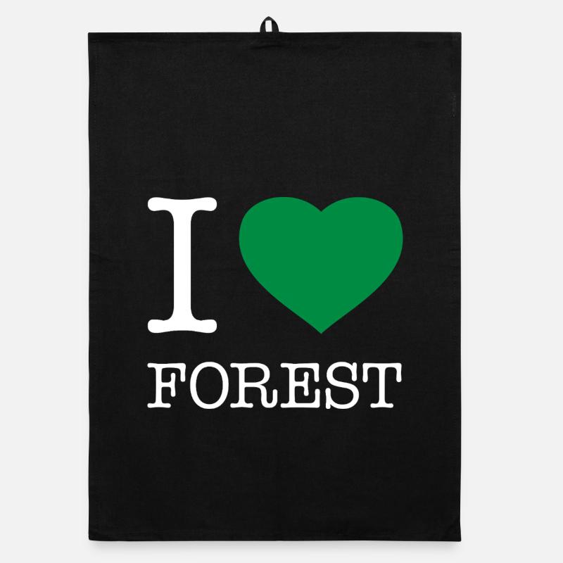J’ADORE LA FORÊT Torchon bio