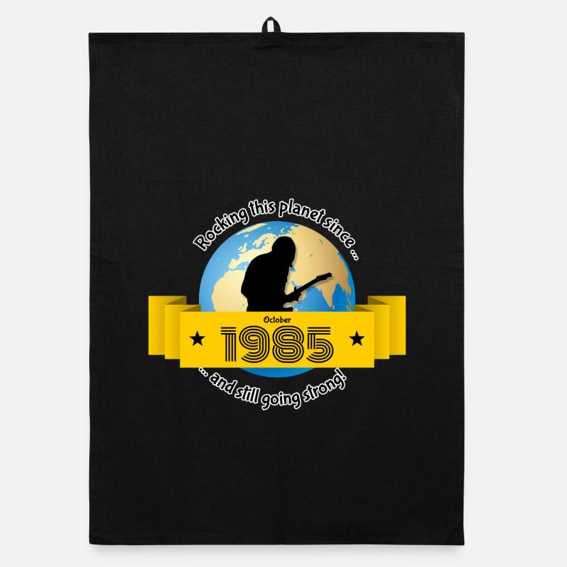 40. Geburtstag Rocking this planet since 10/1985 Organic Geschirrtuch