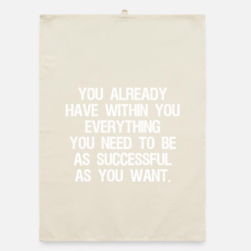 you already have withing you everything you need Organic dish towel