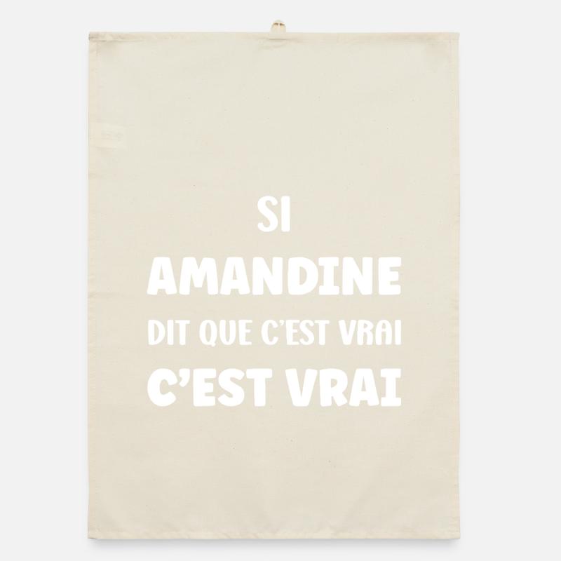 Amanda says it's true Organic dish towel