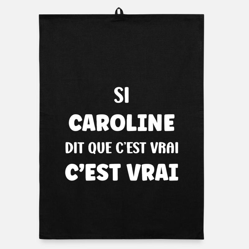 Caroline says it's true Organic dish towel