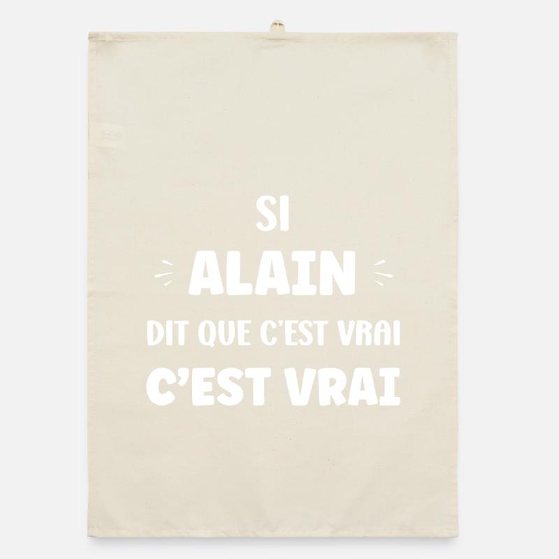 If Alain says it's true Organic dish towel