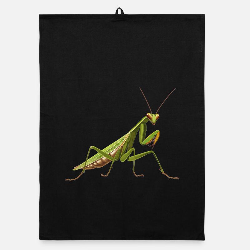 Gottesanbeterinnen Gottesanbeterin Organic Geschirrtuch