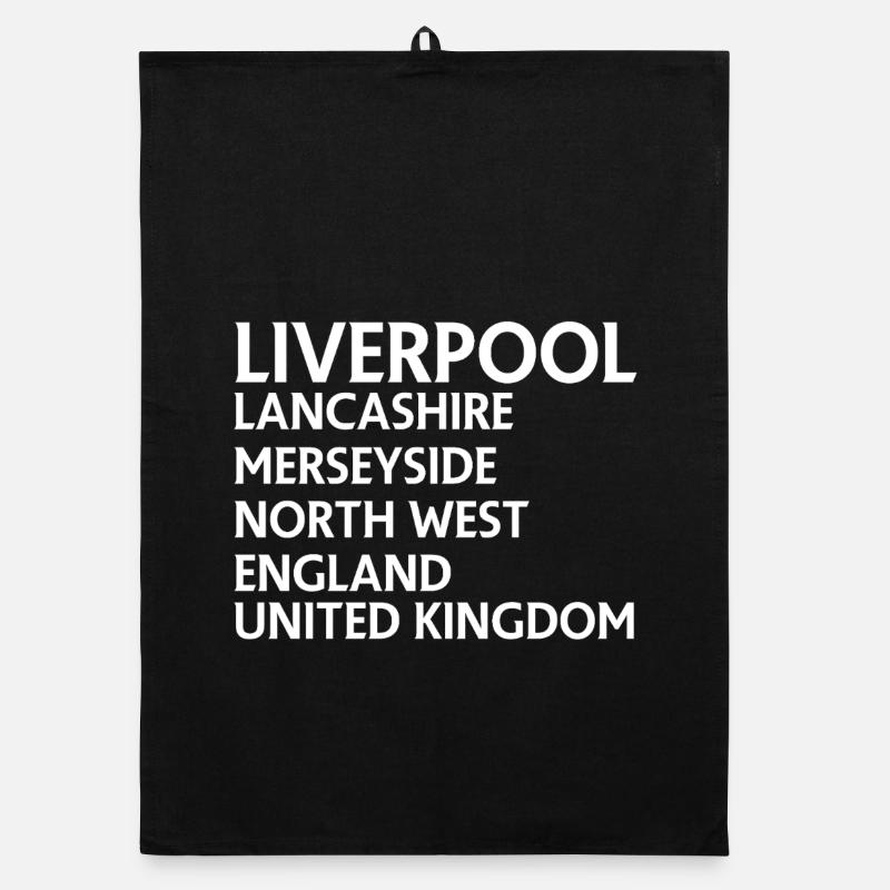 Liverpool – Angleterre Conception des paroles Torchon bio