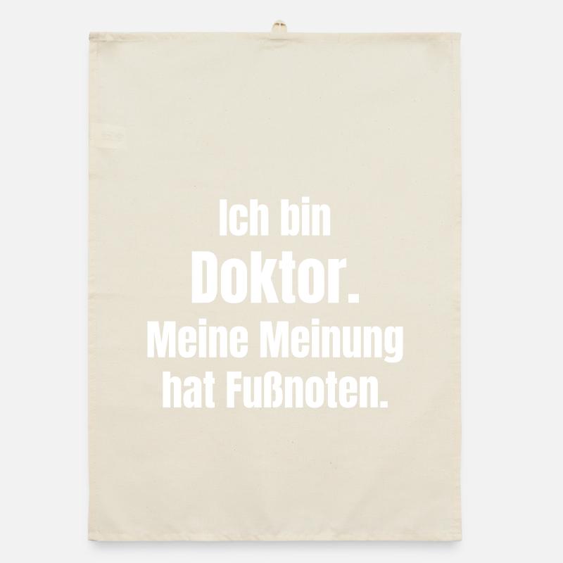 Je suis médecin – Avis en note de bas de page Torchon bio