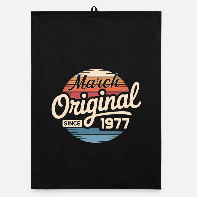 Legendär seit märz 1977 Organic Geschirrtuch
