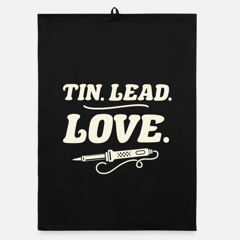 Soldering PCB Tin Lead Love Solder Electronics Organic dish towel