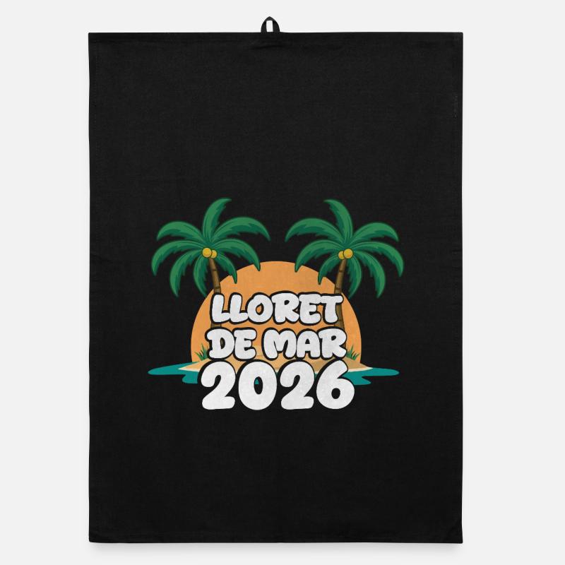 Lloret De Mar 2026 Organic Geschirrtuch