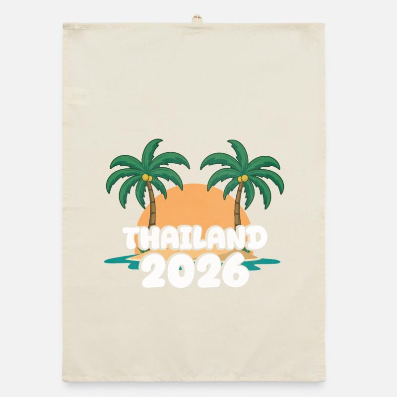 Thailand 2026 Organic Geschirrtuch