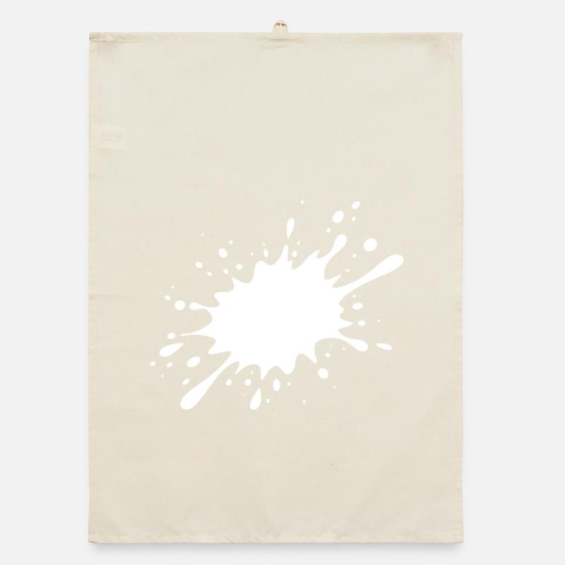Explosion de tache d’encre Torchon bio