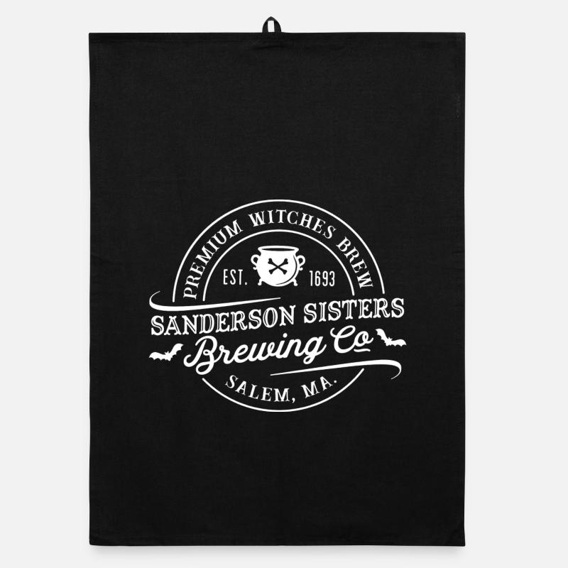 Halloween Gift Witches Brew Witch Hocus Pocus Organic dish towel