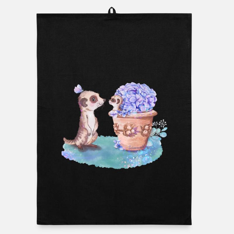 Meerkats Organic dish towel