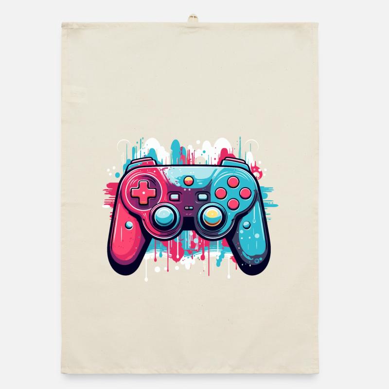 Game Controllers Organic dish towel