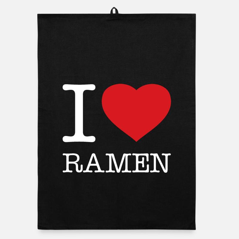 J’ADORE LES RAMEN Torchon bio
