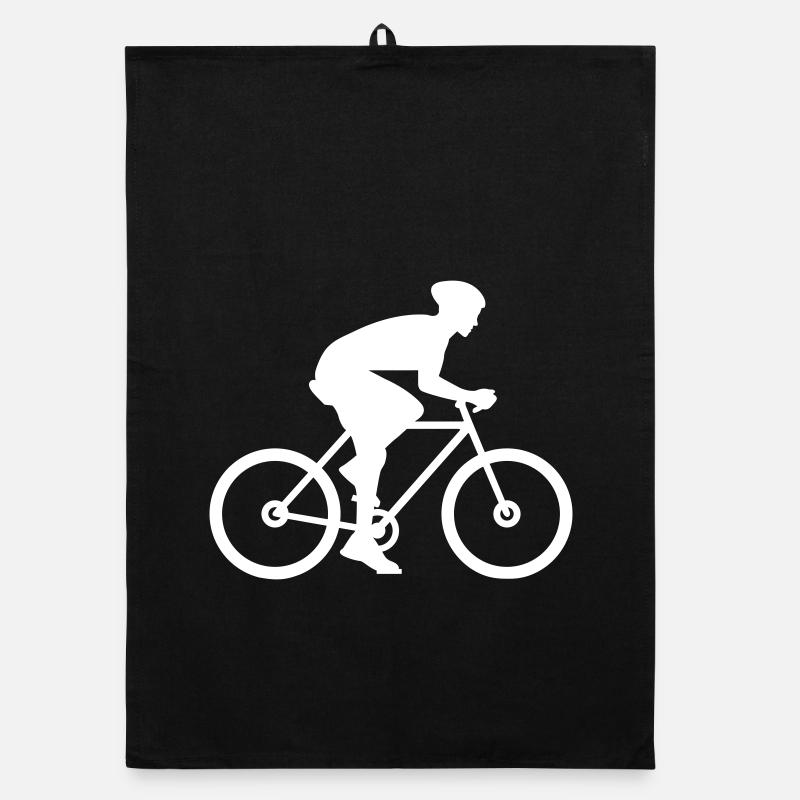 Radsport Geschenk Design Organic Geschirrtuch