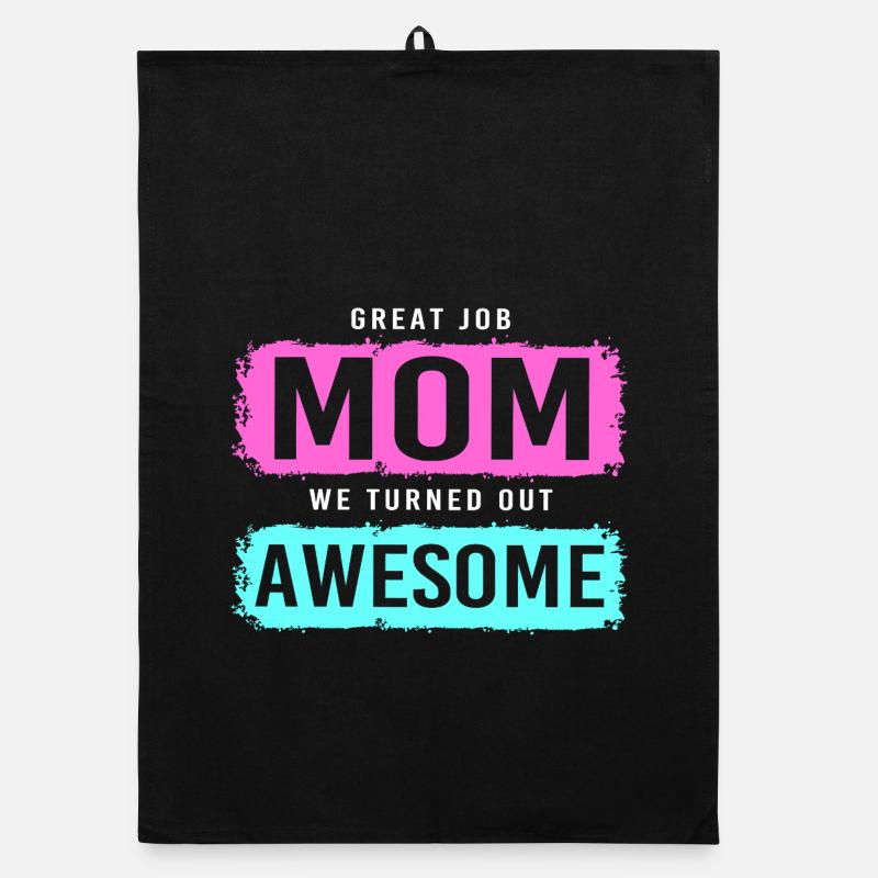 Single Mom Single Mom Single Mom Organic dish towel
