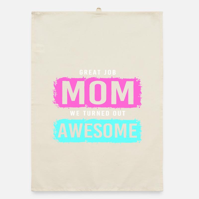 Single Mom Single Mom Single Mom Organic dish towel