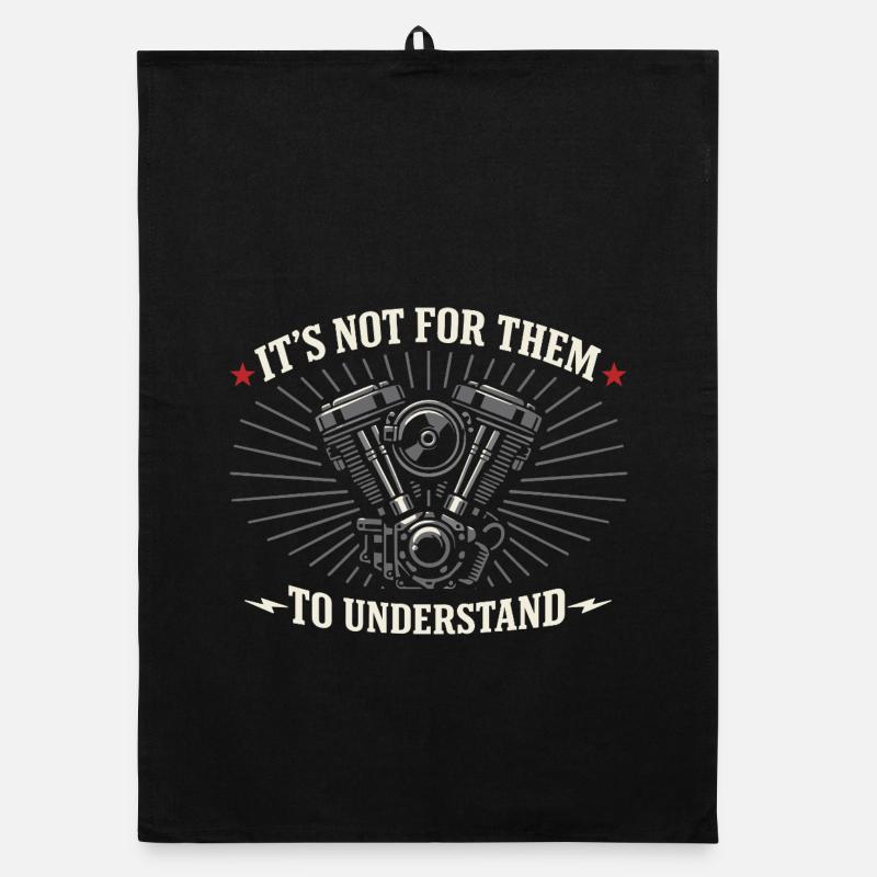 Why we ride motorcycles, Organic dish towel