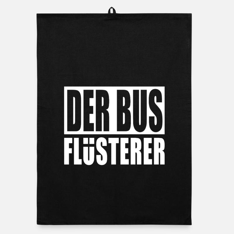 Der Bus Flüsterer / Der Busflüsterer Organic Geschirrtuch
