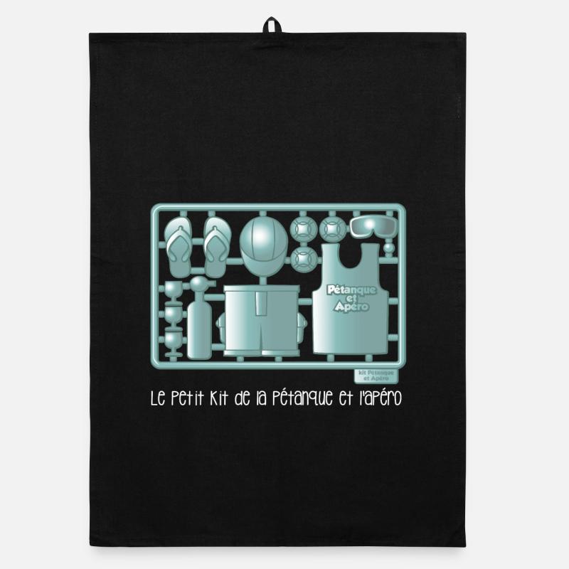 Kit pétanque et apéro Torchon bio