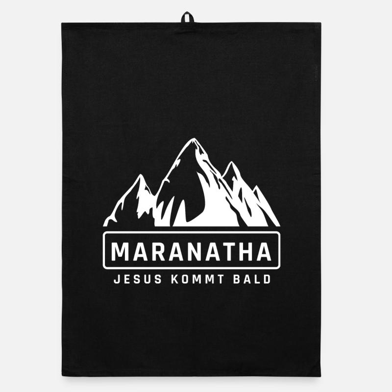 Maranatha Mountain View JesusBientôt Torchon bio