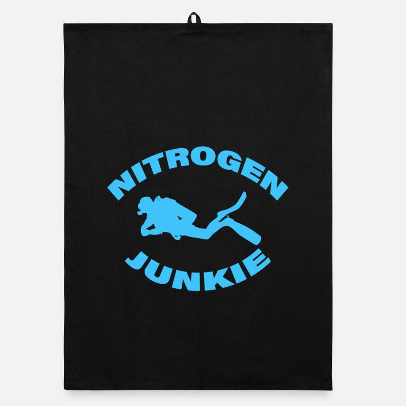 NITROGEN JUNKIE Organic dish towel