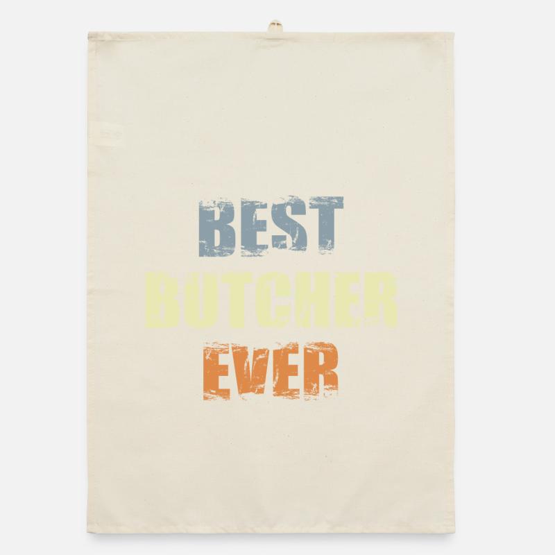 Bester Metzger aller Zeiten Organic Geschirrtuch