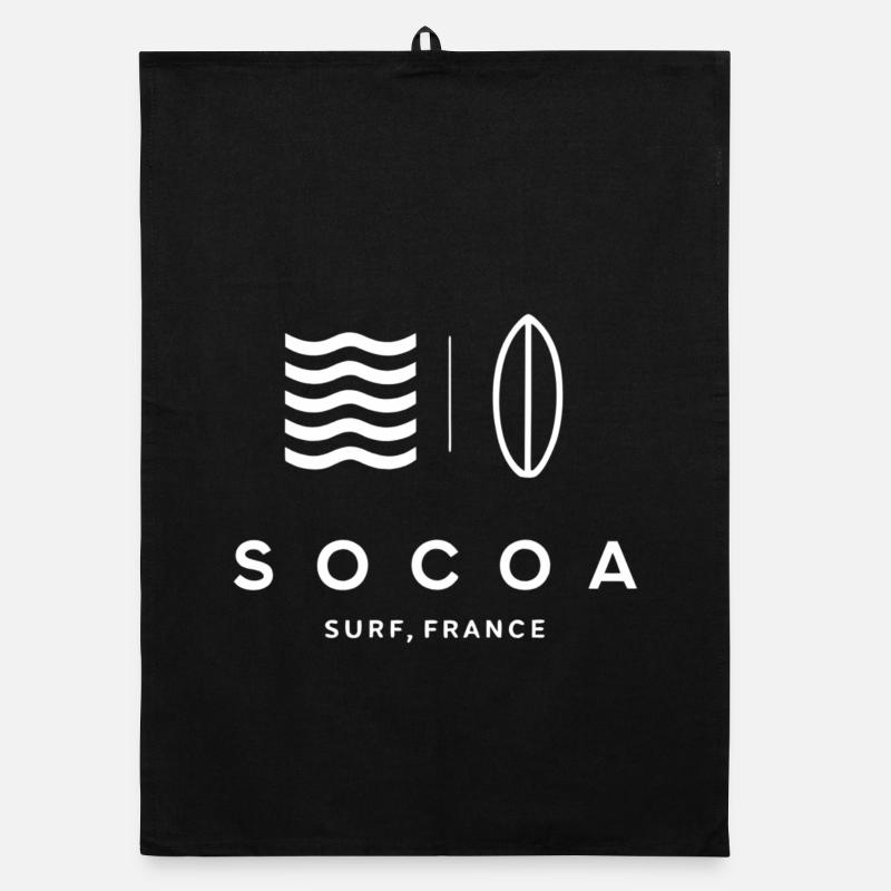Design Surf à socoa Torchon bio