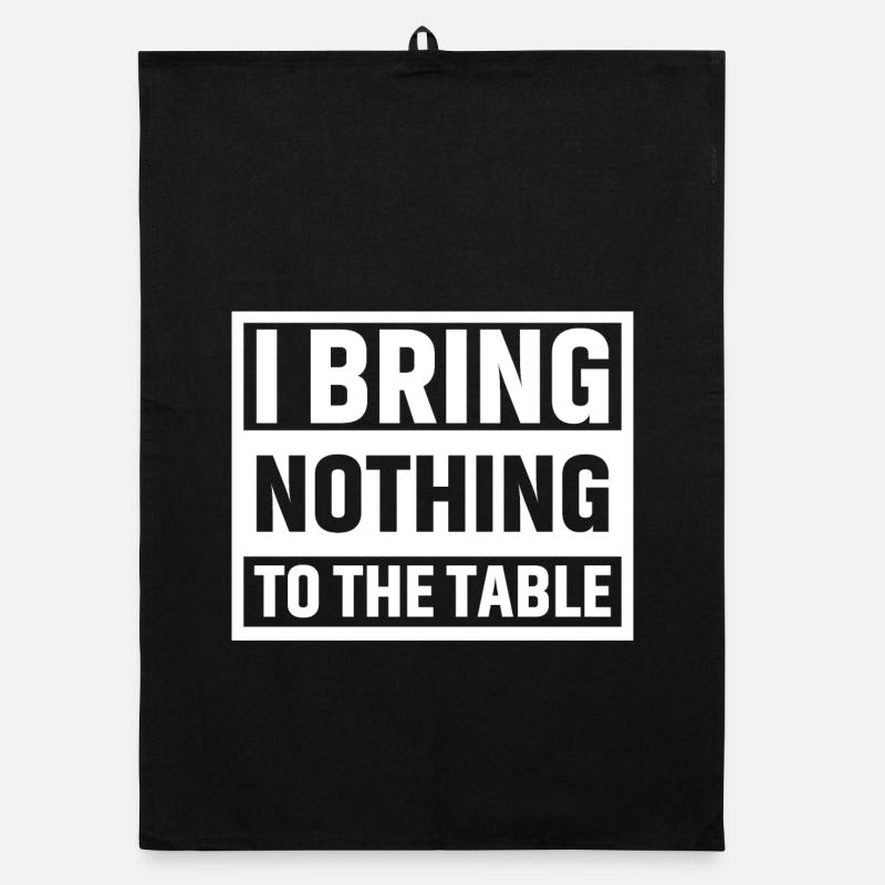 Je n’apporte rien à la table Torchon bio