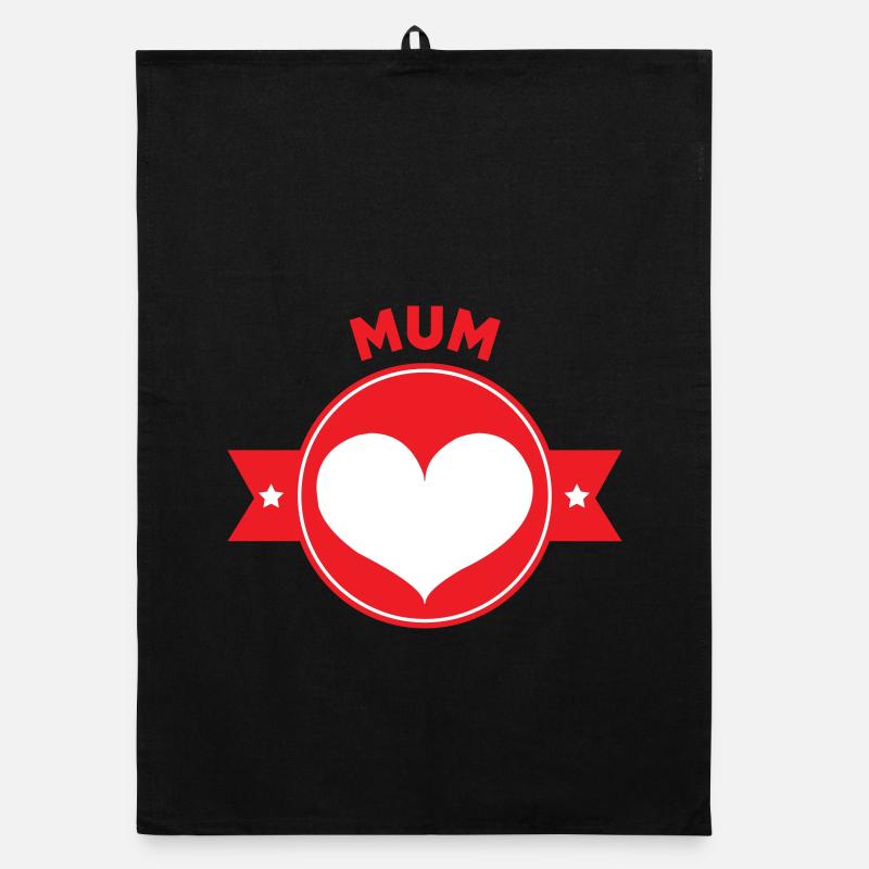 Maman d'Amour - Muttertag Organic Geschirrtuch