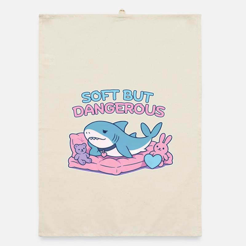 BLAHAJ – Doux et Danger Torchon bio