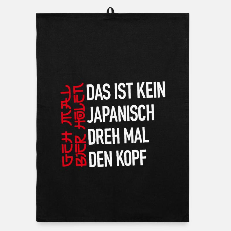 Pas de japonais Torchon bio