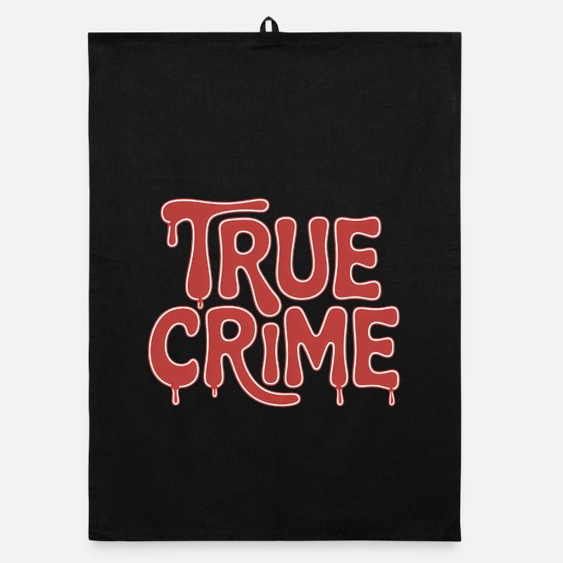 True Crime - Conception de sang de tueur Torchon bio