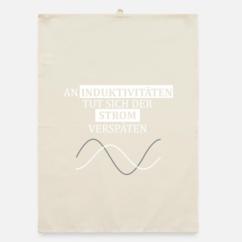 Funny saying for electrical engineers, engineers Organic dish towel