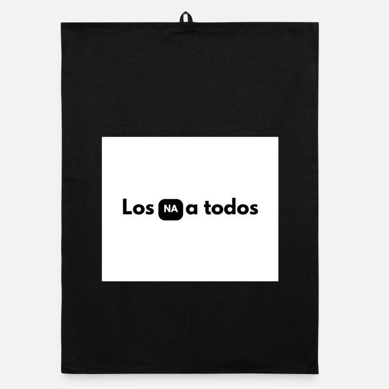 NA in black box between letters Organic dish towel