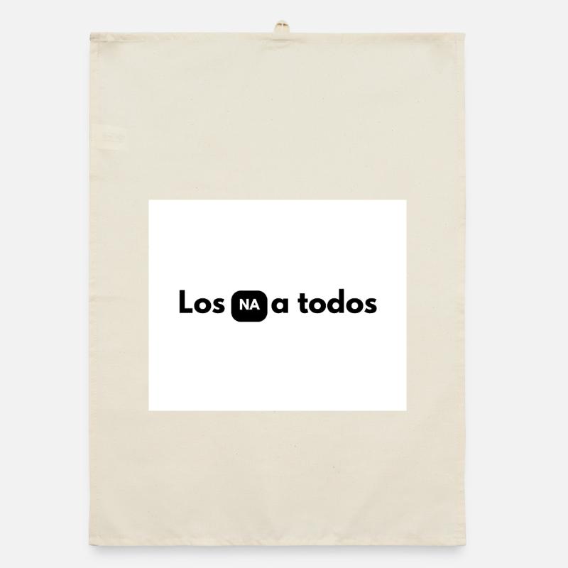 NA in black box between letters Organic dish towel