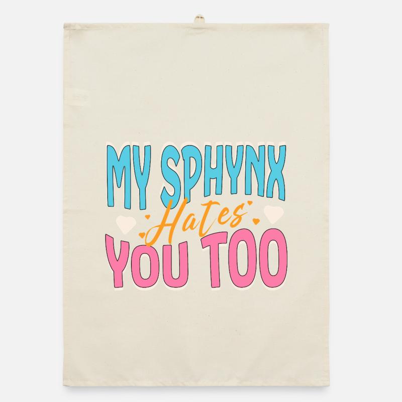 Mon chat Sphynx te déteste bizarrement Torchon bio