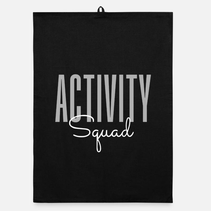 Activity Squad – Spaßgruppen-Teamevent Organic Geschirrtuch