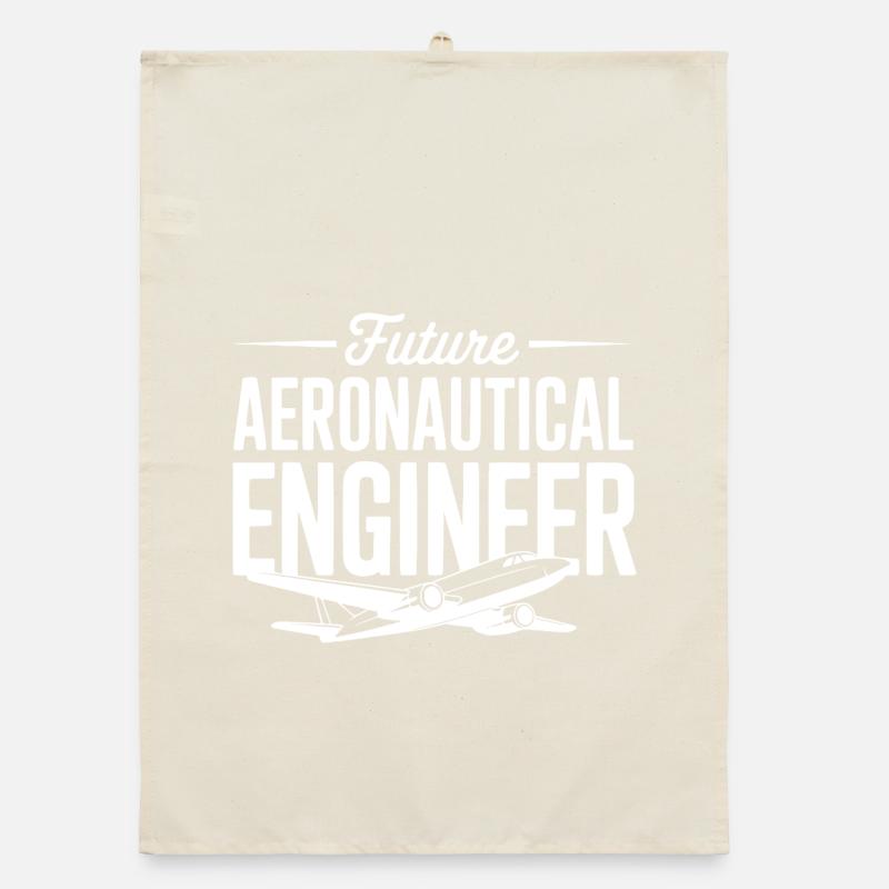 Future Aeronautical Engineer Organic dish towel