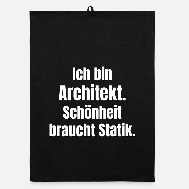 Architectural Statement: Beauty with Statics Organic dish towel