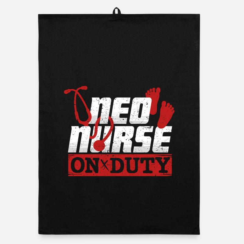 Infirmière néo-intensive, Krankenschwester Neo Nursing With Torchon bio