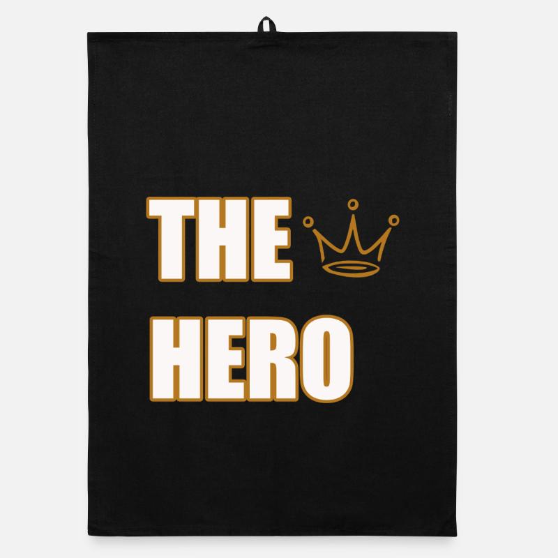 THE HERO – Bold & Powerful Statement Design Organic dish towel
