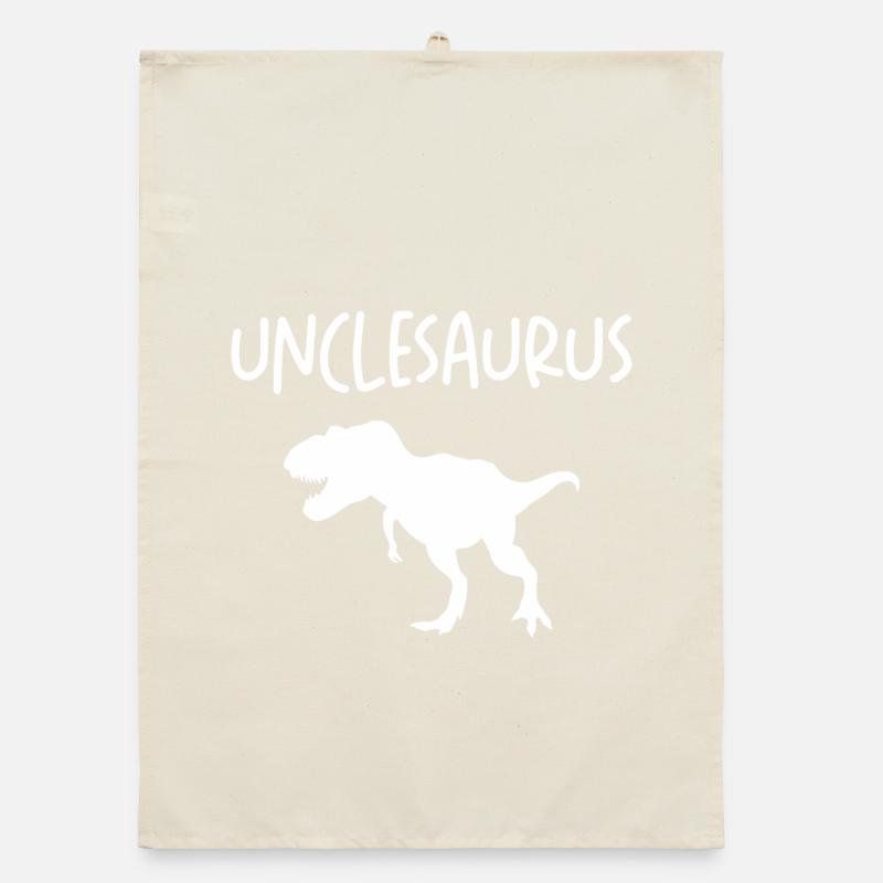 Unclesaurus T-Rex Organic Geschirrtuch