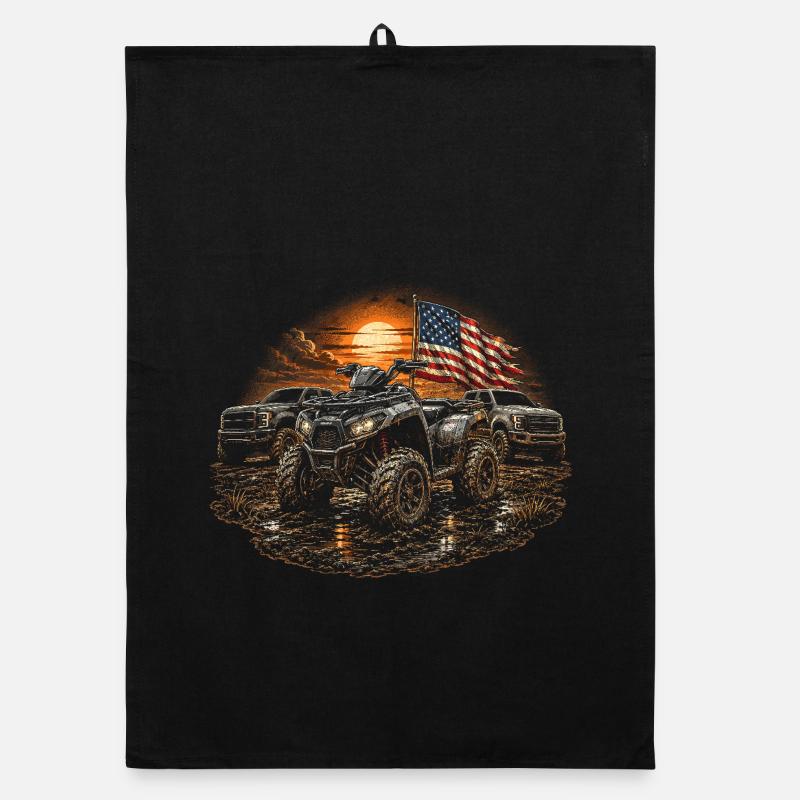 ATV Quad Biking Quad Quad Riders Torchon bio